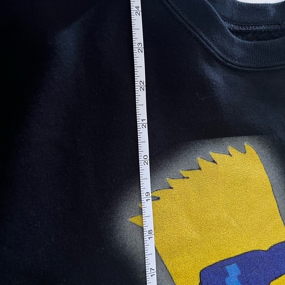 Black Graphic Sweatshirt - Picture 4 of 9